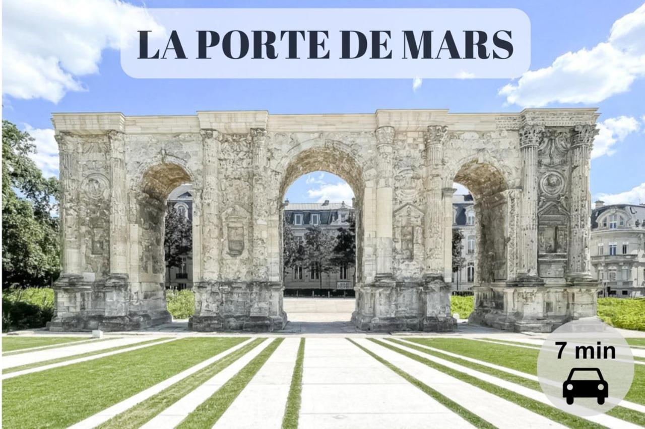 Le Cocon De Reims /Wifi/Commerce /Av De Paris Buitenkant foto